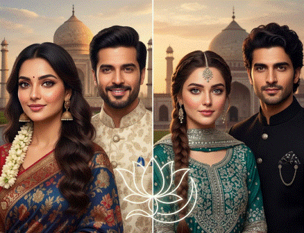 which country has most beautiful female and male india or pakistan