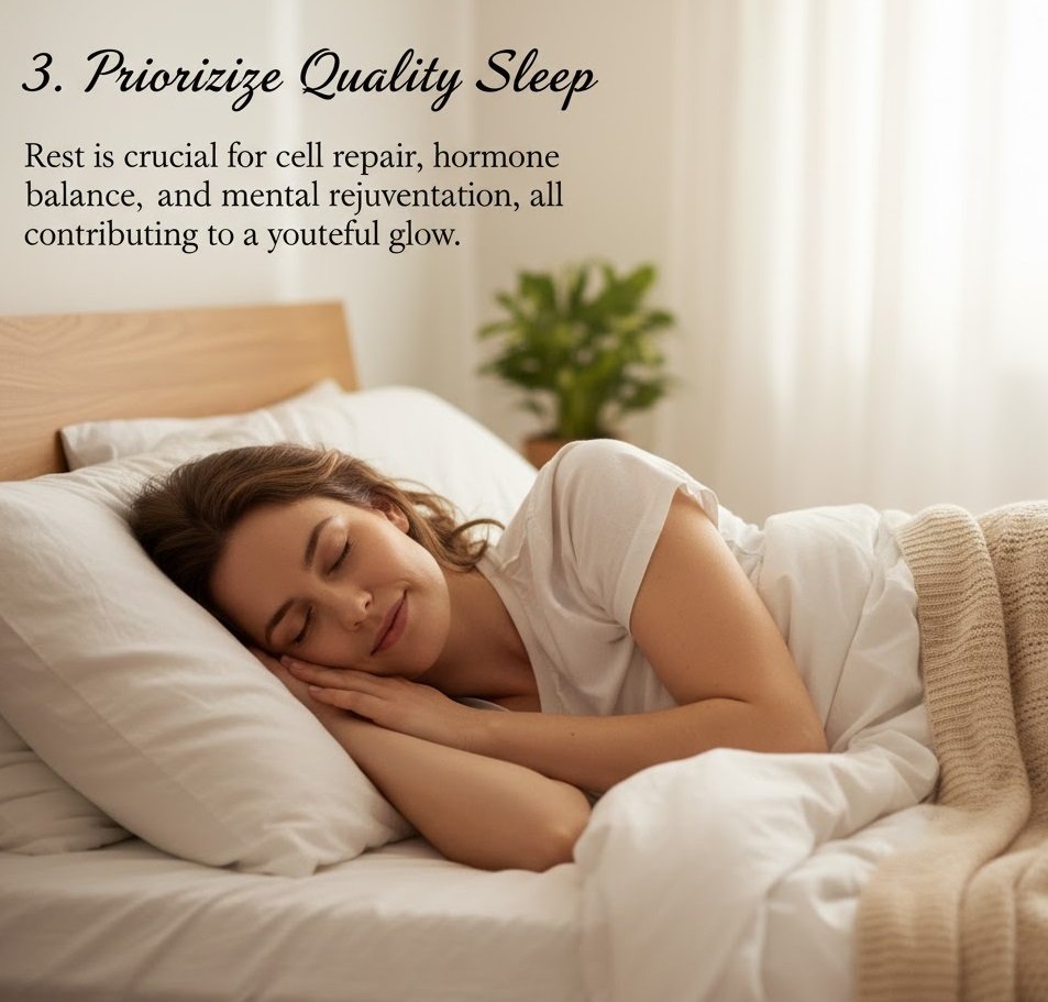 Learn natural ways to boost energy, reduce stress, enhance skin glow, and maintain timeless beauty from within.