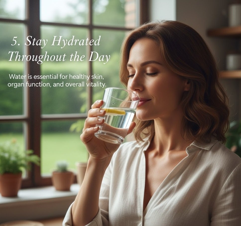 Learn natural ways to boost energy, reduce stress, enhance skin glow, and maintain timeless beauty from within.