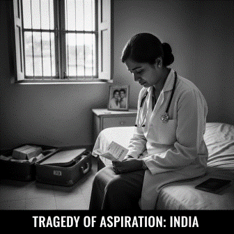 A woman doctor committed suicide after her U S visa was rejected in India.