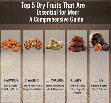 5 Dry Fruits That Are Essential for Men