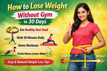 Lose Weight without Gym